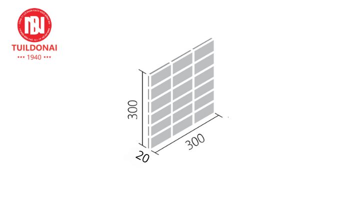 Thông số kỹ thuật gạch tàu 30 ô tròn Đồng Nai