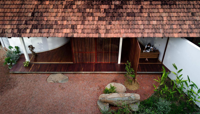 Mẫu nhà mái ngói đỏ truyền thống Việt Nam lâu đời