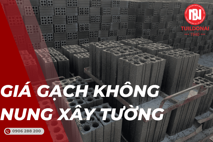 Báo giá gạch không nung xây tường chi tiết 2024