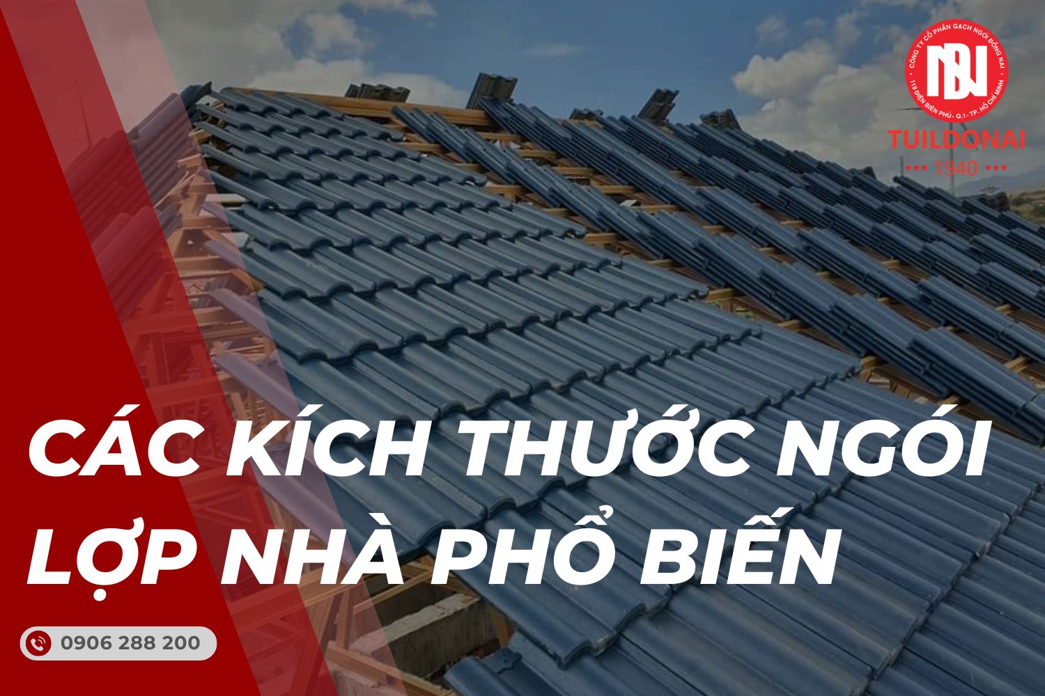 Top 7+ kích thước ngói lợp nhà phổ biến trên thị trường