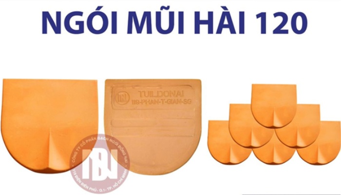 Ngói mũi hài 120 Đồng Nai