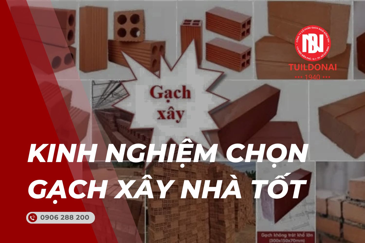 Chọn gạch xây nhà