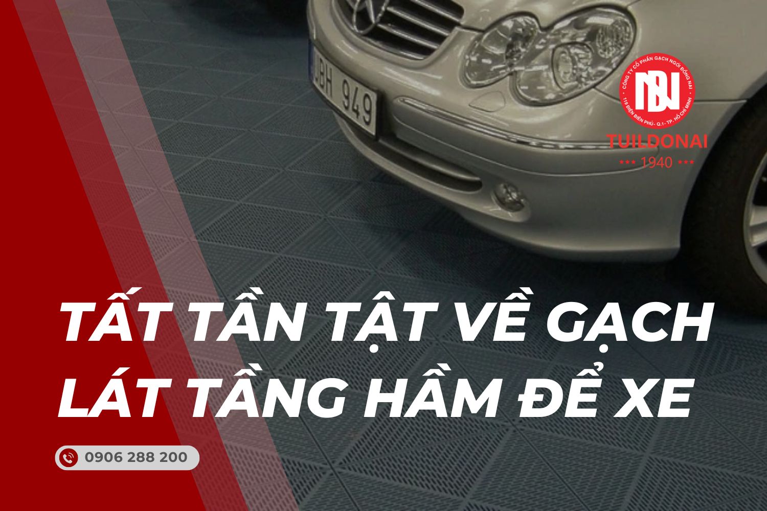 Gạch lát nền tầng hầm