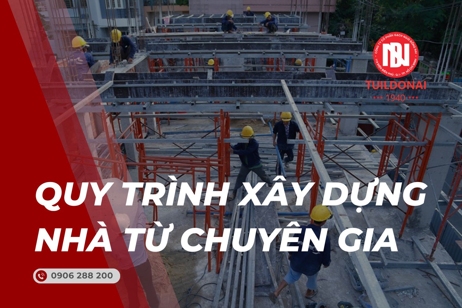 Quy trình xây dựng nhà