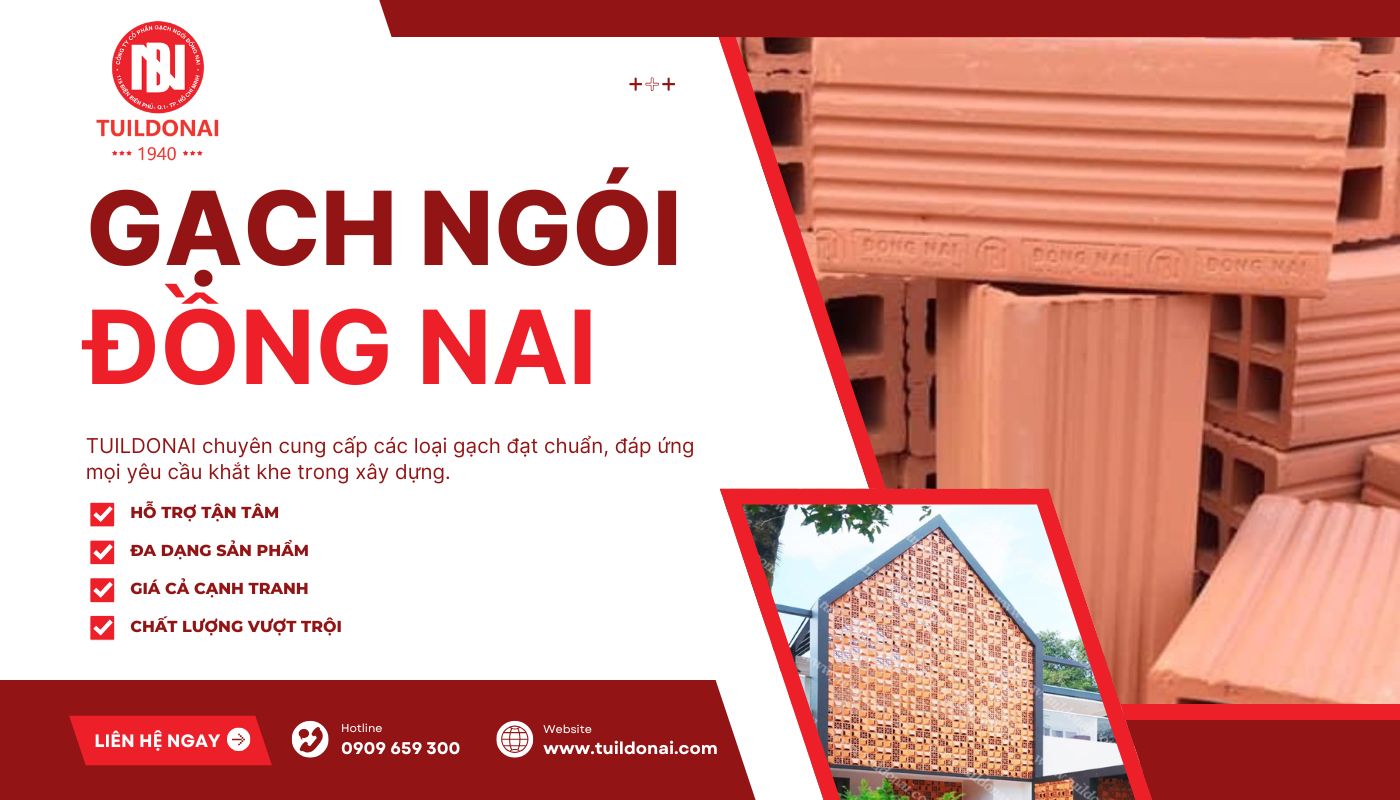 Gạch chất lượng cao từ TUILDONAI