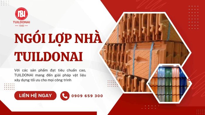 TUILDONAI tự hào là doanh nghiệp cung cấp ngói lợp chất lượng cao, mẫu mã đẹp