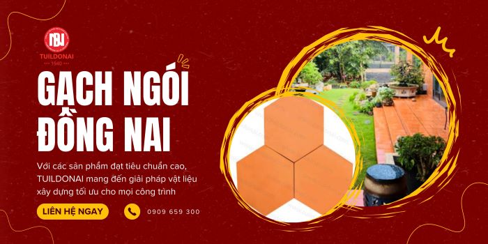 Gạch ngói đất sét nung bền đẹp và chất lượng cao chỉ có tại TUILDONAI