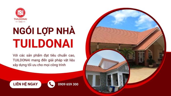 TUILDONAI tự hào là đơn vị chuyên cung cấp các dòng ngói lợp chất lượng và bền đẹp