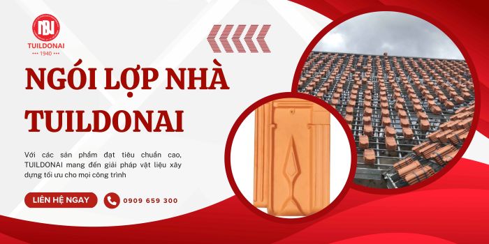 TUILDONAI tự hào là nhà sản xuất và cung cấp các dòng ngói lợp chuẩn chất lượng, mẫu mã đẹp