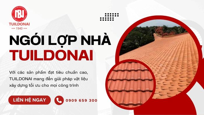 TUILDONAI tự hào là công ty sản xuất và phân phối ngói lợp nhà chất lượng cao, mẫu mã đẹp