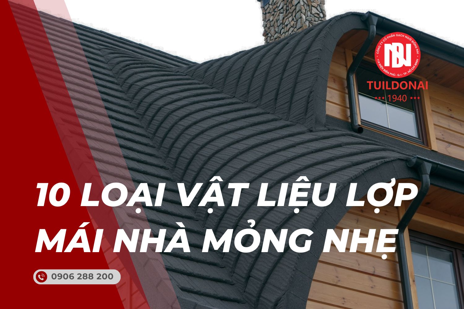 Vật liệu lợp mái nhà